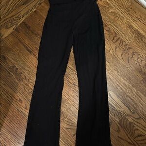 Victoria's Secret Black Bell Leg Pants
